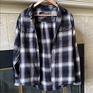 Brown Thick Flannel Shirt